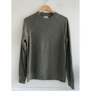 Faherty Crew Neck Fleece Lightweight Sweater Top Men's Small Casual Modest
